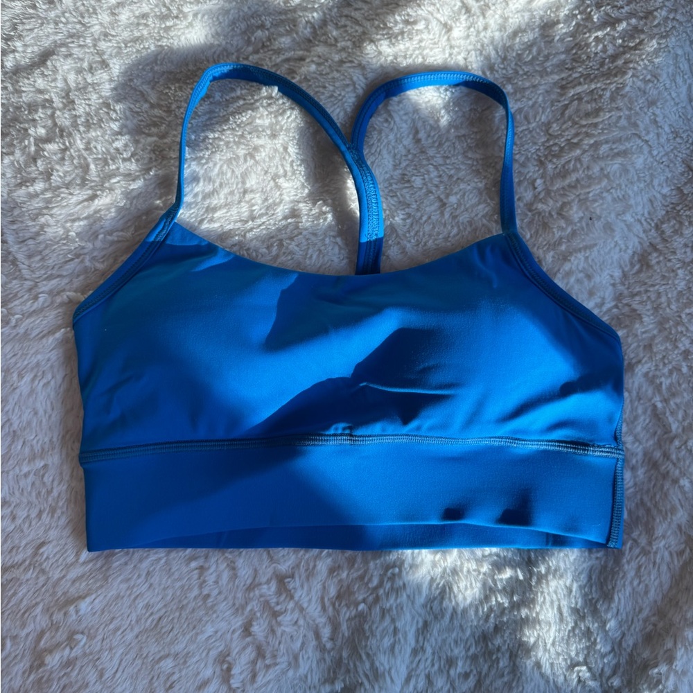 Sports top with lululemon logo